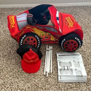 Lightning McQueen Halloween Costume Disney Pixar Cars One Size